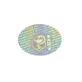 Custom reflective anti-counterfeiting label security transparent 3d hologram stickers